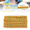 Sparkle Polyester Lace Ribbon OCOR-WH0080-34A-2