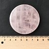 7Pcs 2 Styles Chakra Natural Rose Quartz Base Seven Star Group Display Decorations DJEW-K031-01A-02-3