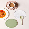 1Pc Round Glass Coaster AJEW-LP0006-86B-3