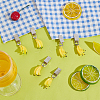 Banana Resin Imitation Fruit Tablecloth Weights HJEW-PH01938-5