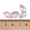 UV Plating Transparent Acrylic Beads MACR-L007-14-3