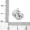 Brass Micro Pave Cubic Zirconia Pendants KK-D288-07P-3