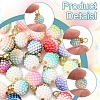 40Pcs Acrylic Pendants PALLOY-FS00035-2