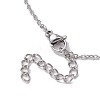 304 Stainless Steel Cable Chain Necklaces NJEW-JN04716-02-6