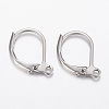 304 Stainless Steel Leverback Earring Findings STAS-H434-51P-1