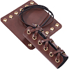 PU Leather Leather Motorcycle Grip Covers AJEW-WH20001-44D-2