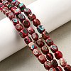 Natural Imperial Jasper Beads Strands G-E444-54-01-5
