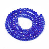 Electroplate Glass Beads Strands LS-EGLA-A034-T1mm-B27-2