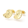 Brass Stud Earrings EJEW-B118-05G-4