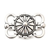 Tibetan Style Alloy Links Connector Charms FIND-D042-07C-AS-1