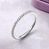 Anti-Tarnish Rhodium Plated 925 Sterling Silver Finger Rings RJEW-FF0008-008P-18mm-3