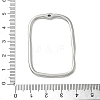 304 Stainless Steel Pendants STAS-G361-01B-P-3