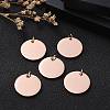 Ion Plating(IP) 304 Stainless Steel Pendants STAS-I311-32G-RG-7