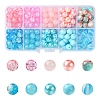 220Pcs 10 Styles Glass Round Beads GLAA-YW0004-07-1