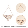 Trendy Starfish and Conch Jewelry Sets SJEW-PH0001-02G-5