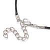 Tibetan Style Alloy Moon Pendant Necklace NJEW-JN04607-01-5