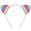 Cat Ear Cloth Hair Bands for Women PW-WG17332-03-1
