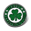 Saint Patrick's Day Alloy Enamel Brooches JEWB-D310-05EB-02-1