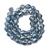 Electroplate Glass Beads Strands EGLA-L045-H-FR01-2