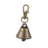 Iron Bell Pendant Decorations HJEW-JM02426-1