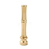 Golden Tone Brass Wax Seal Stamp Head with Bamboo Stick Shaped Handle LS-STAM-K001-05G-E-3