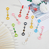 Silicone Knitting Needle Stoppers HJEW-NB00172-5