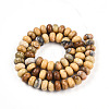 Natural Yellow Opal Beads Strands G-T140-74-2