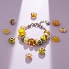 80Pcs 20 Style European Large Hole Beads Set for DIY Jewelry Making Finding Kit DIY-LS0004-10B-6
