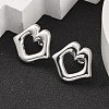 304 Stainless Steel Stud Earrings EJEW-K268-11P-3