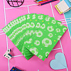 15Pcs Football Pattern Paper Bakery Bags ABAG-TA0002-32D-5