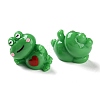 Cartoon Cute Resin 3D Frog Figurines RESI-Z024-01B-2