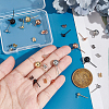 16Pcs 8 Style 304 Stainless Steel Ball Stud Earring Findings STAS-UN0028-27-1