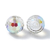 AB Color Plated Glass Beads EGLA-P059-02B-AB20-2