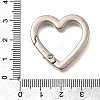 Zinc Alloy Spring Gate Rings FIND-H050-02C-P-3