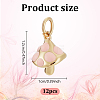 12Pcs Brass Enamel Charms KK-ME0002-91-2