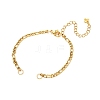 304 Stainless Steel Figaro Chains Bracelet Making X-AJEW-JB01075-2