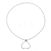 304 Stainless Steel Singapore Chain Necklace Making AJEW-JB01334-02-2
