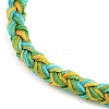 4MM Braided Nylon Cord Bracelets FIND-A057-01G-12-2
