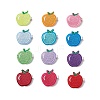 Cloth Apple Alligator Hair Clips PHAR-JH00127-2