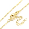 Brass Pave Colorful Cubic Zirconia Pendant Necklaces for Women NJEW-S430-03G-01-3