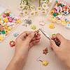 DIY 3D Cartoon Earring Making Kit DIY-SZ0008-47-3