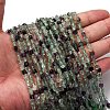 Natural Colorful Fluorite Beads Strands G-I389-A21-1