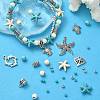 DIY Ocean Theme Jewelry Making Finding Kit DIY-YW0007-80-4