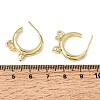 Brass Enamel Stud Earrings KK-CBA8324-23G-04-5