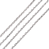 304 Stainless Steel Box Chains CHS-A003A-1.5mm-1