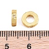 Brass Micro Pave Clear Cubic Zirconia Beads KK-CBA78C7-25G-3