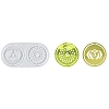 Meditation Yoga Pendants Cup Mat Silicone Molds DIY-B056-02A-1