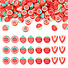 160Pcs 4 Styles Handmade Polymer Clay Bead CLAY-TA0001-87-1