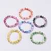 Natural Jade Beaded Stretch Bracelet BJEW-P214-M-6mm-1