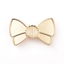 Zinc Alloy Hair Ties Findings PALLOY-E564-24KCG